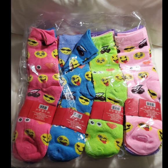 Accessories - 12 Pairs Assorted Colors Women's Socks Size 9-11